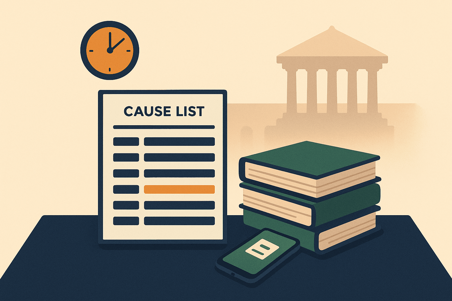 Daily Cause List Workflow for Advocates: Tomorrow's Board, Item Numbers and Client Updates