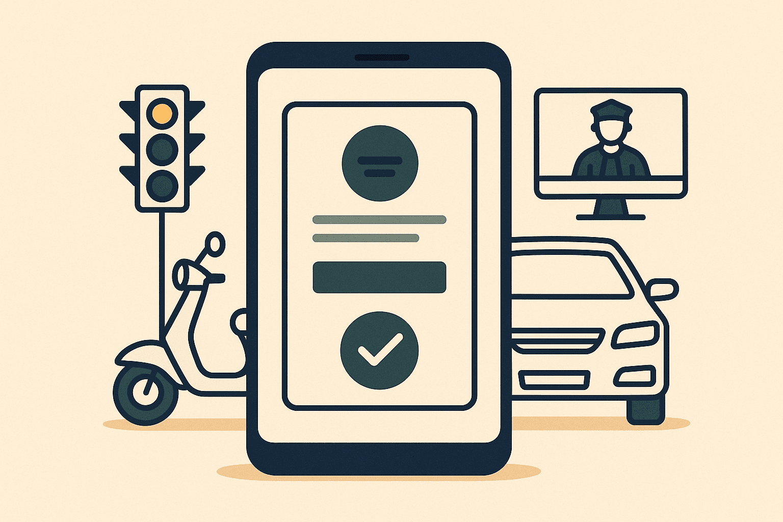 Virtual Court Challan: Check & Pay Traffic Challan Case Online